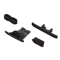 Arrma - Lower Skid And Bumper Set: Black (ARA-1547)