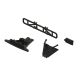 Arrma - Lower Skid And Bumper Mount Set Black (ARA-1577)