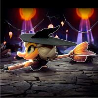 The Halloween witch 590mm