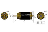 AXI 2835/10 V3 LONG Brushless-Motor (3EL105724V3L)
