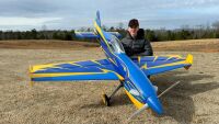 ExtremeFlight - 88" Raven - Yellow/Blue 2,24m (A430YB)