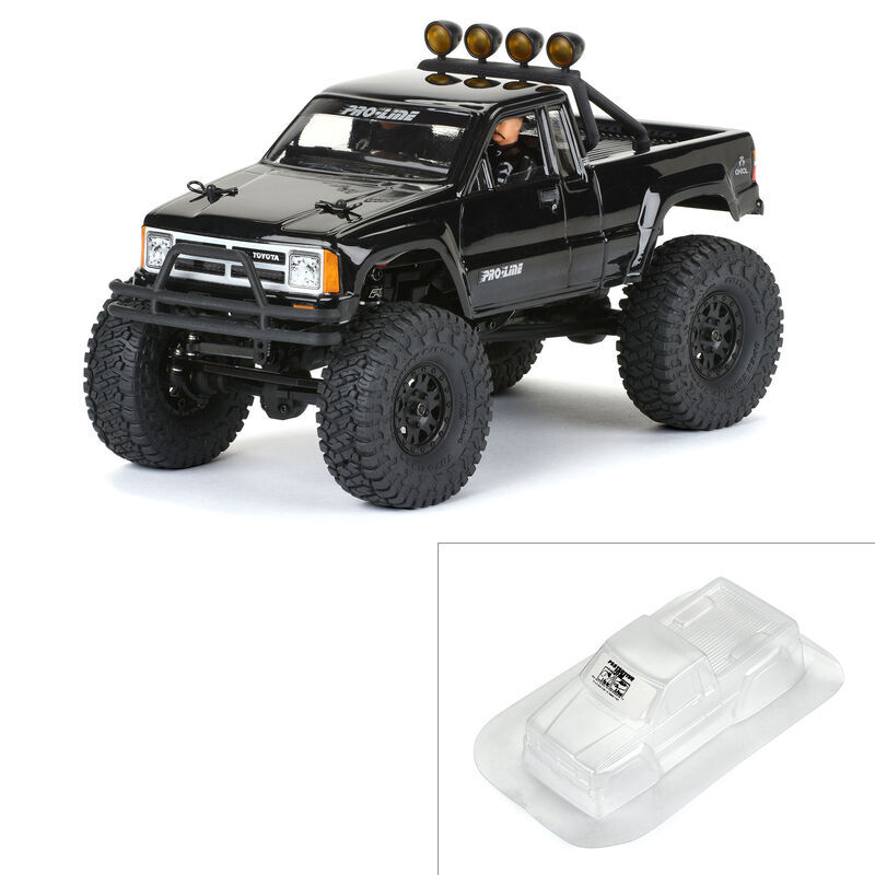 Pro-Line Racing - 1985 Toyota HiLux SR5 Clear Body: SCX24 (PRO363600)