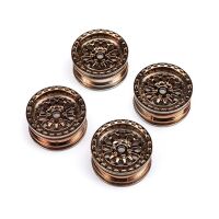 Axial - Black Rhino Wheel 1.0 7mm Hex (4): SCX24 (AXI-1796)