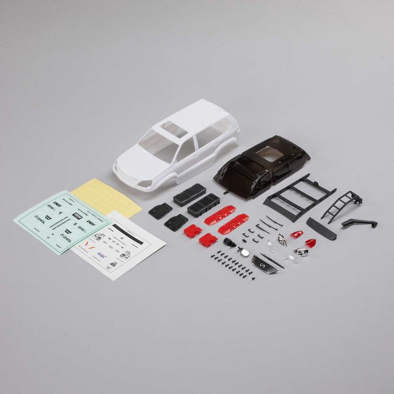 Axial - Body White: SCX24 Lexus GX 470 (AXI-1797)