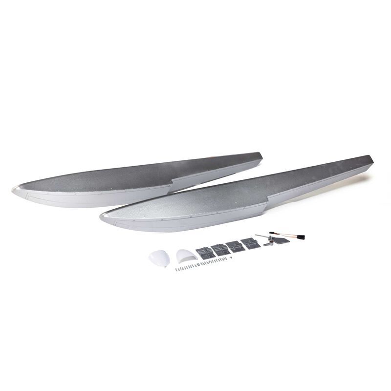 E-flite - Float Set with Hardware Silver 39.5 (EFLA5600S)