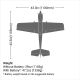 Sportix 1.1m BNF Basic with AS3X+ & SAFE Select - 1100mm