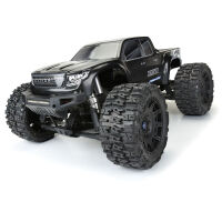 Pro-Line Racing - 1/5 Pre-Cut Brute Bash Armor Black Body: X-MAXX (PRO351318)