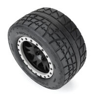 Pro-Line Racing - 1/5 Menace HP BELTED Pro-Loc F/R X-MAXX MTD 24mm Blk/Gry Impulse (2) (PRO1025613)