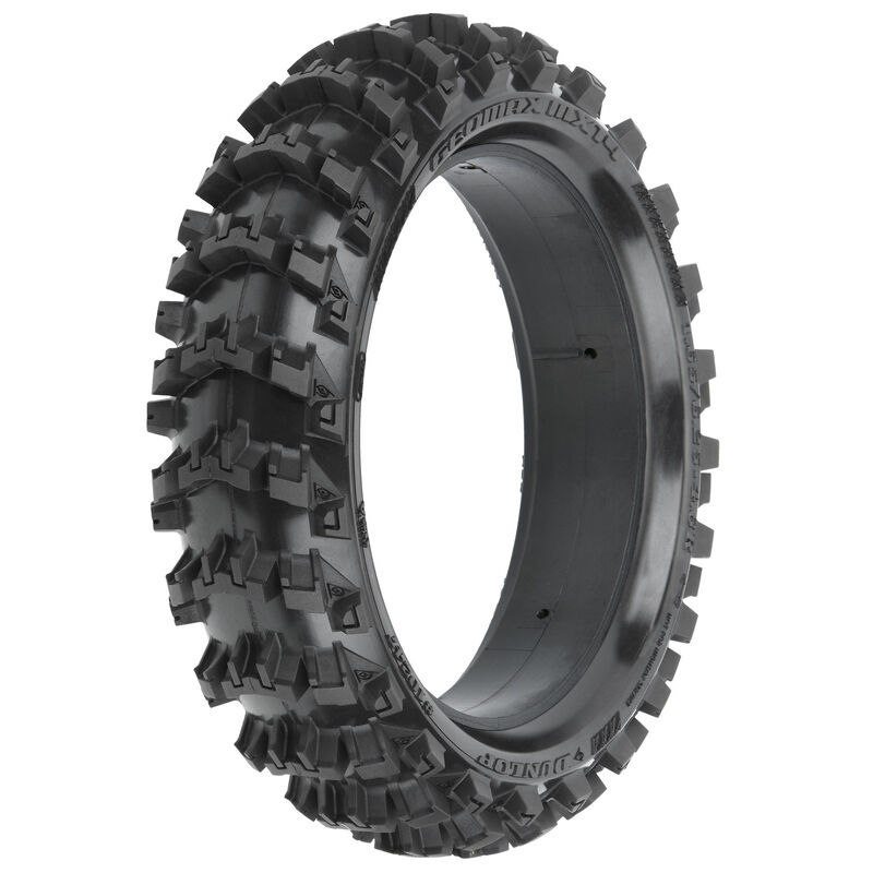 Pro-Line Racing - 1/4 Dunlop Geomax MX14 V2 CR4 Rear Tire MTD Sleeve: Pro-Spec Wheel (PRO1024711)