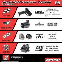Arrma - Mojave Grom 223S BLX Brushless 4X4 Small Scale Desert Truck ARF - black