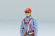 Segler Pilotenpuppe 1:3,5 / 49,5 cm
