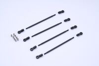 D-Power FMS FCX10 LC80 - Stangensatz hinten (C3769)