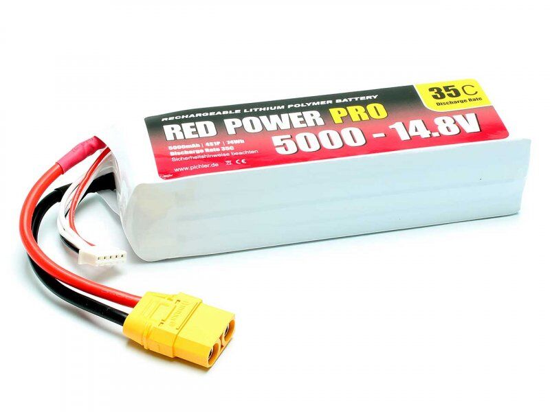 Red Power LiPo Akku RED POWER PRO 5000 - 14,8V (19125)
