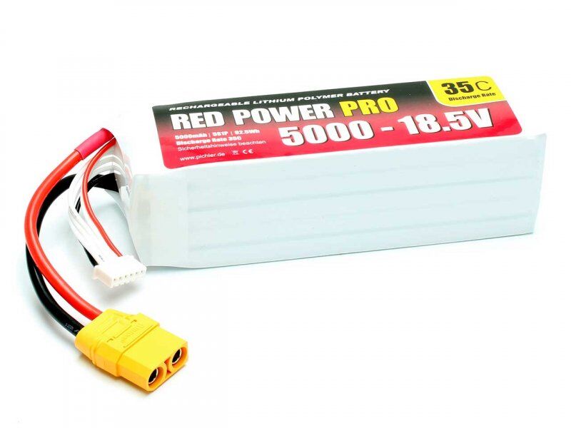 Red Power LiPo Akku RED POWER PRO 5000 - 18,5V (19126)