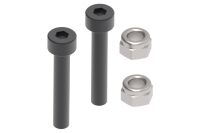 OMP - M7 Hex Screw (Half Thread) W/Nut M4x23 (OSHM7121)