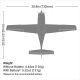 UMX Cirrus SR22T BNF Basic mit AS3X & SAFE Select - 732mm