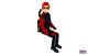 Para-RC - Pilot Noah FREE mit Backpack und APS 360° rot