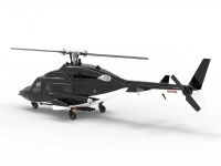 Bell 222 GPS Helicopter Airwolf RTF - 375mm