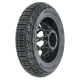Pro-Line Racing - 1/4 Hot Lap MX S3 Rear Tire MTD Black Supermoto Wheel: Promoto-MX (PRO1024310)