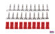 Hacker Motor BEC-Buchsen-Crimp-Set (10 Stück) (4026007713152)