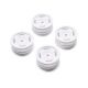 Axial - 1.0 Bronco Heritage Wheels White: SCX24 (AXI-2184)