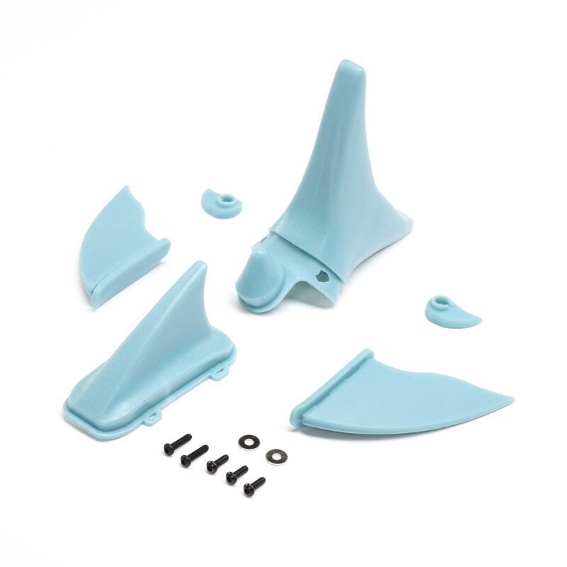 Losi - Replacement Fin Set Megalodon: Mini LMT (LOS-2055)
