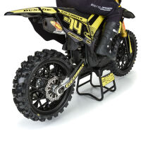 Pro-Line Racing - 1/4 Dunlop Geomax MX14 V2 Bead CR4 Rear Tire MTD Black Bullyspoke: MX (PRO1024710)