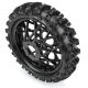 Pro-Line Racing - 1/4 Dunlop Geomax MX14 V2 Bead CR4 Rear Tire MTD Black Bullyspoke: MX (PRO1024710)