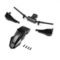 Losi - Fender Handguards & Handle Bars Black:...