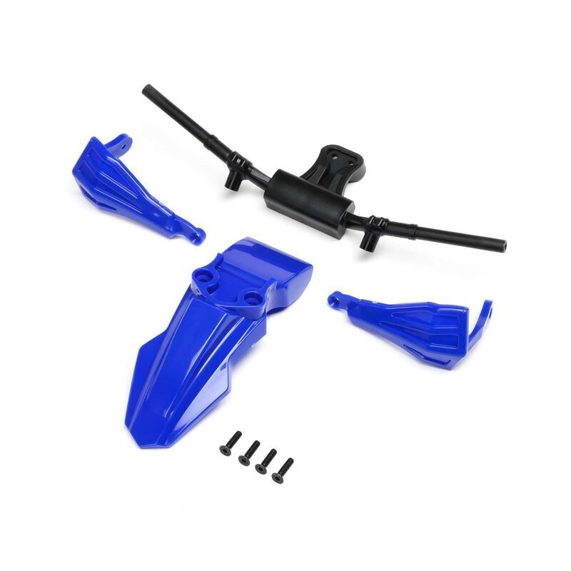 Losi - Fender Handguards & Handle Bars Blue: PM-SM (LOS-2306)