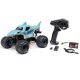Losi - 1/18 Mini LMT Megalodon 2S 4X4 RTR Brushed Monster Truck (Battery & Charger Included) Blue (LOS01026T3)