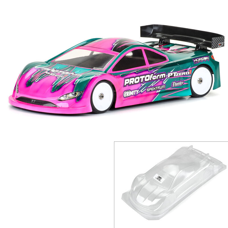 Pro-Line Racing - 1/10 PTzero1 Light Weight (0.65mm) Clear Body for 190mm TC (PRM159525)