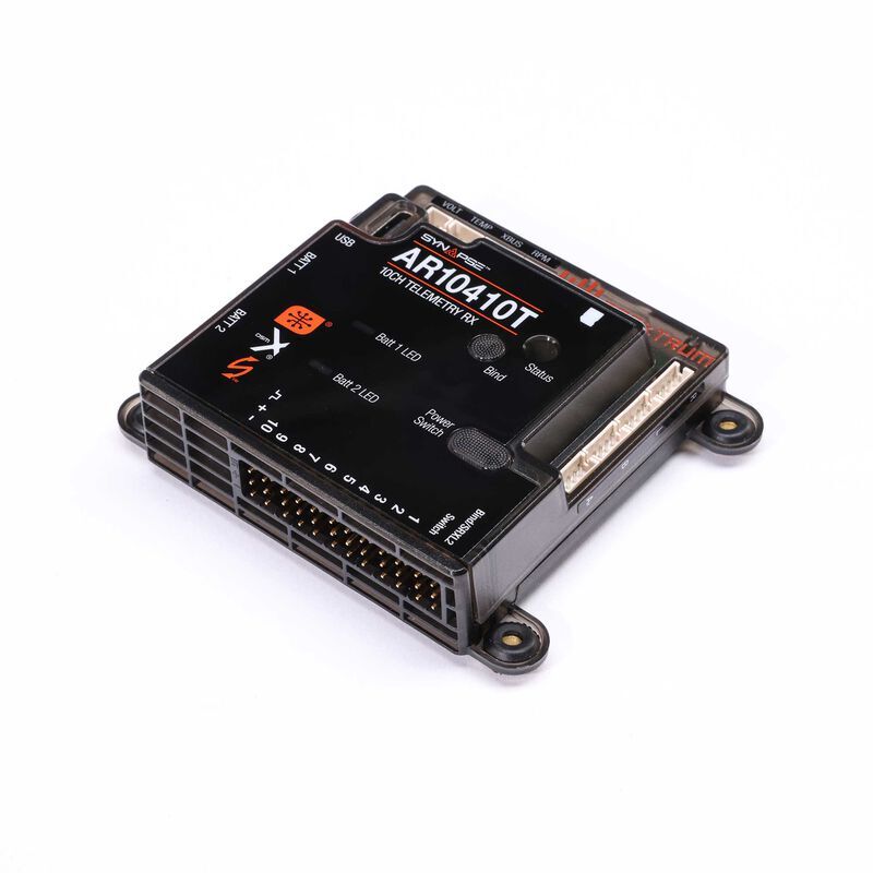Spektrum - AR10410T 10-Channel PowerSafe Telemetry Receiver (SPMAR10410T)