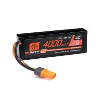 Spektrum - 11.1V 4000mAh 3S 30C Smart G2 Hardcase LiPo...