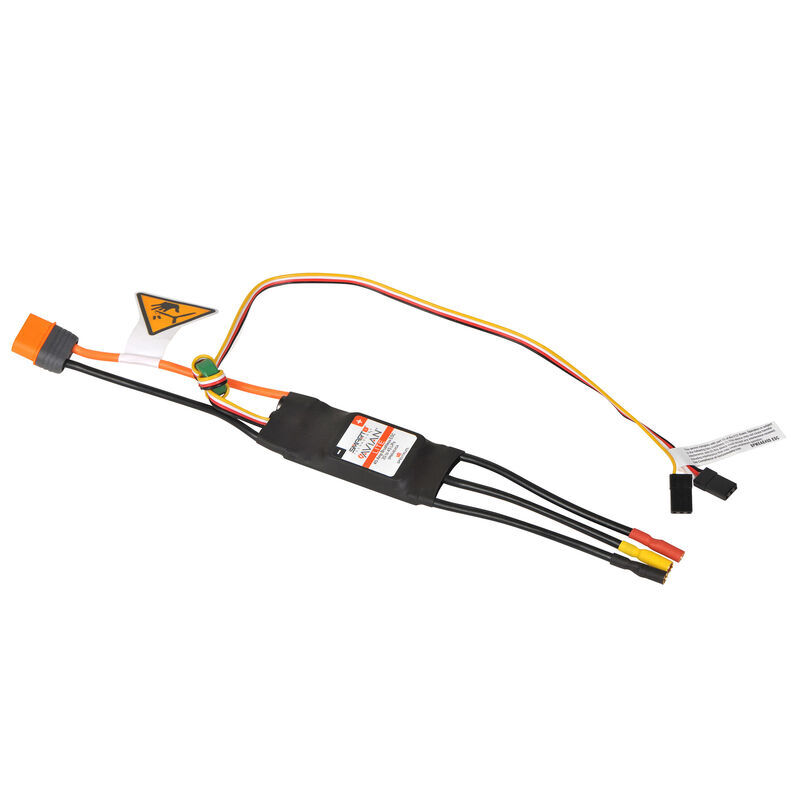 Spektrum - Avian 45-Amp Smart Lite Brushless ESC 3S-4S: IC3 (SPMXAE45D)