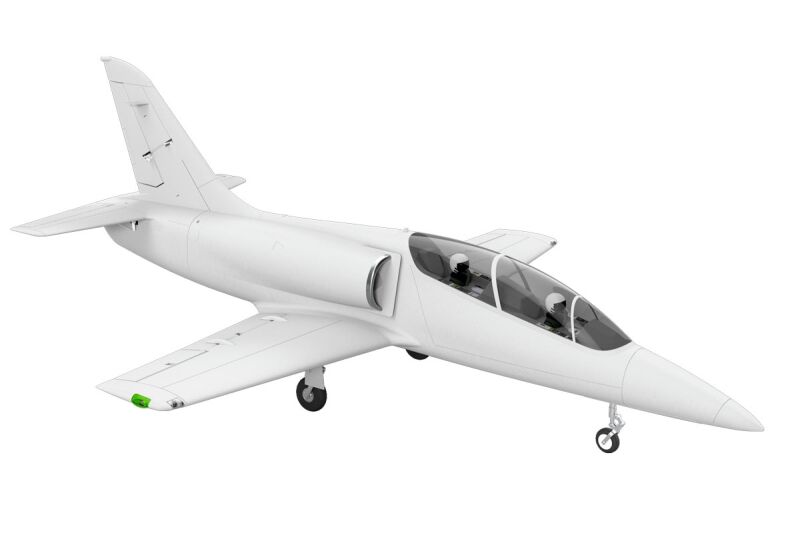 L-39 Aero Skyfox semiscale Trainer Jet weiss - 1088mm