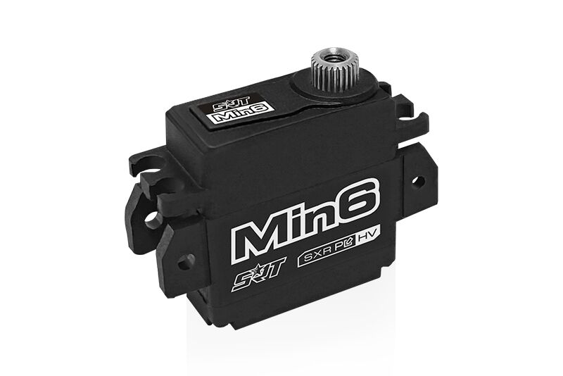 SRT - MIN6 HiVOLT CORELESS Digital servo for 1/12 Pancar (9kg-0.062s/60°) (SRT-MIN6)