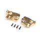 Axial - Portal Knuckles (Left/Right) Brass (69.5g ea) AF16P: AXP8 (AXI-2200)