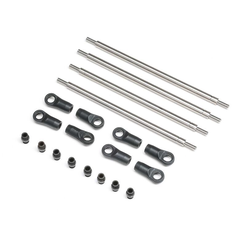 Axial - Rear Upper/Lower Links Set Titanium: AXP8 (AXI-2205)