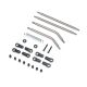 Axial - Front Upper/Lower Links Set Titanium: AXP8 (AXI-2204)