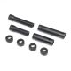 Axial - WB12 Driveshaft Set Front/Rear: AXP8 (AXI-2212)