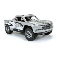 Pro-Line Racing - 1/16 Pre-Cut 2019 Chevy Trophy Truck Tough-Color Gray Body: GROM (PRO367514)