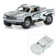 Pro-Line Racing - 1/16 Pre-Cut 2019 Chevy Trophy Truck Tough-Color Gray Body: GROM (PRO367514)