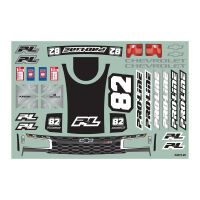 Pro-Line Racing - 1/16 Pre-Cut 2019 Chevy Silverado Trophy Truck Clear Body: GROM (PRO367517)