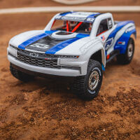 Pro-Line Racing - 1/16 Pre-Cut 2019 Chevy Silverado Trophy Truck Clear Body: GROM (PRO367517)
