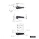 Aluminium Servo arm HPS06