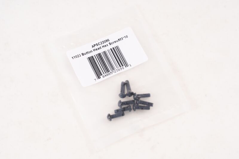D-Power FMS - Linsenkopfschraueb M3x10 (APSC22096)