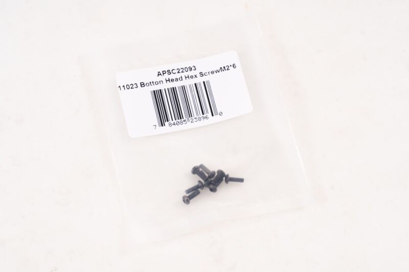 D-Power FMS - Linsenkopfschraueb M2x6 (APSC22093)