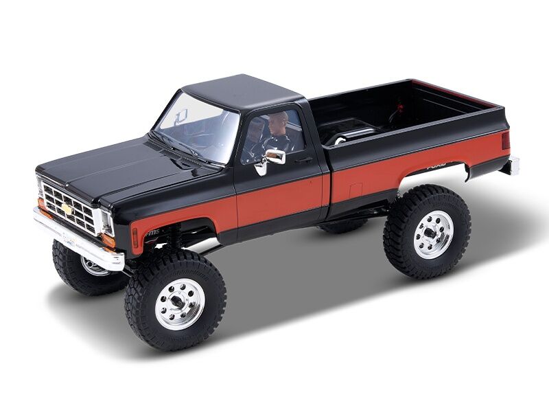 D-Power FMS Chevrolet K10 1:18 schwarz V2 - RTR 2.4GHz (DPFMS11851RTRBKV2)