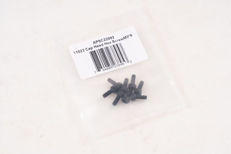 D-Power FMS - Sechskantschraube M3x8 (APSC22092)